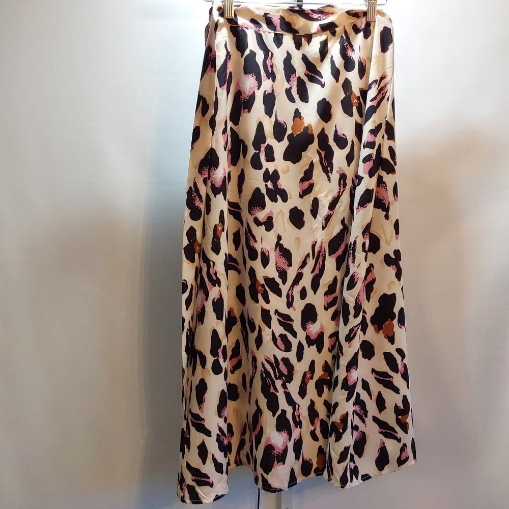New Choice Wrap Print Skirt Women's Size Small New With Tags